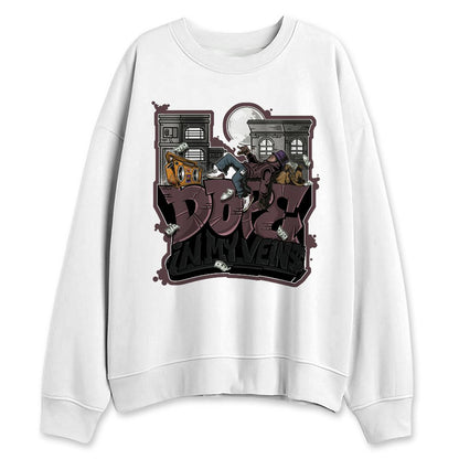 Burgundy-Crush-3s-NastyJamz-Sweatshirt-Match-Dope-In-Veins