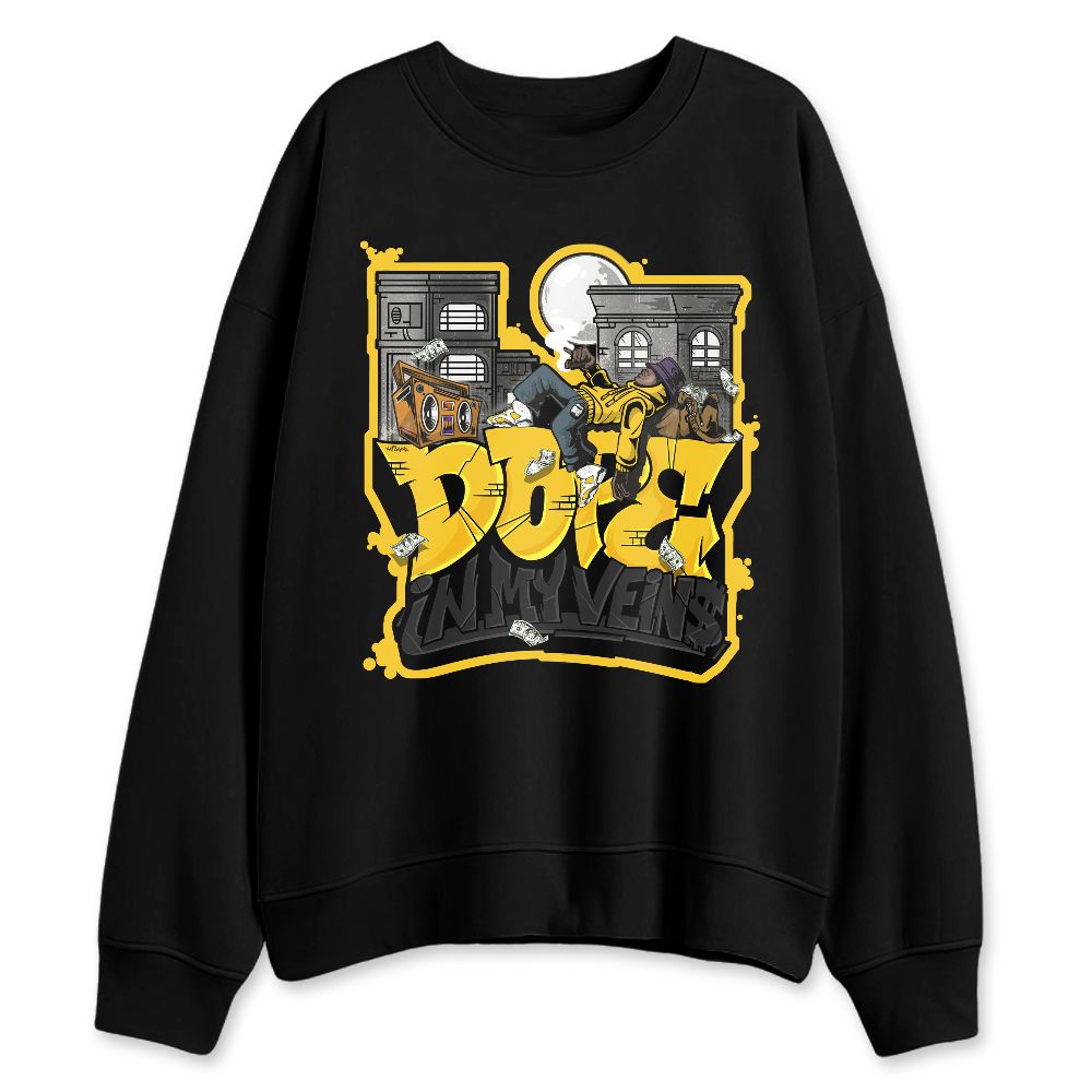 Yellow-Ochre-6s-NastyJamz-Sweatshirt-Match-Dope-In-Veins