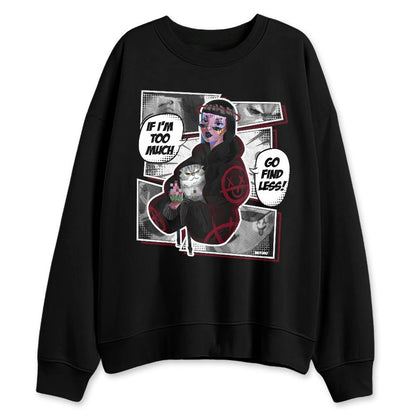 White-Team-Red-1s-NastyJamz-Sweatshirt-Match-Too-Much-Go-Find-Less