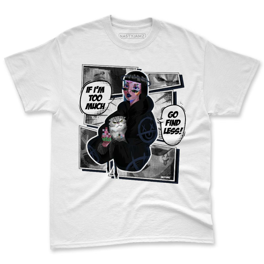 White-Navy-6s-NastyJamz-Premium-T-Shirt-Match-Too-Much-Go-Find-Less