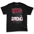 White-Team-Red-1s-NastyJamz-Premium-T-Shirt-Match-Hard-Times