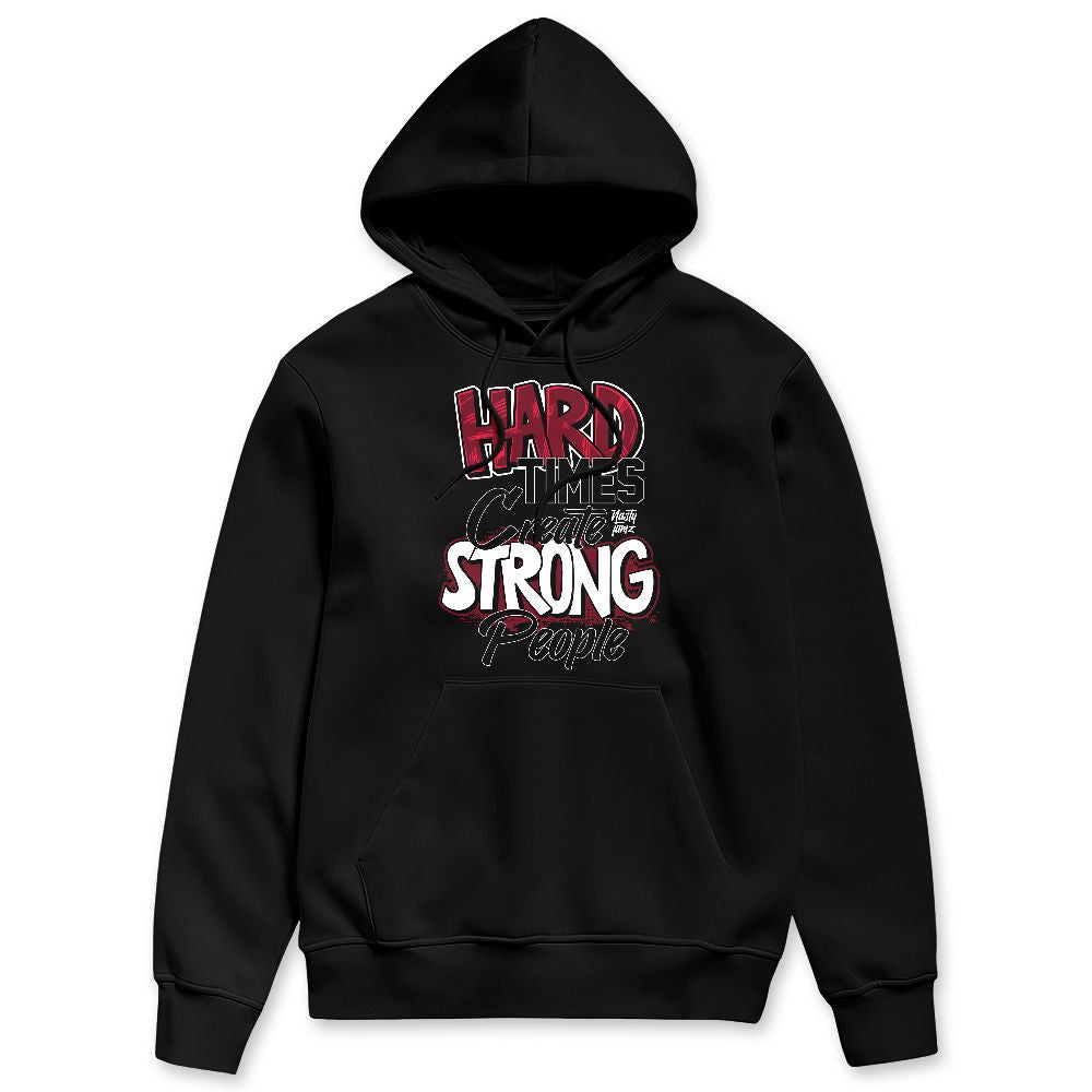 White-Team-Red-1s-NastyJamz-Hoodie-Match-Hard-Times