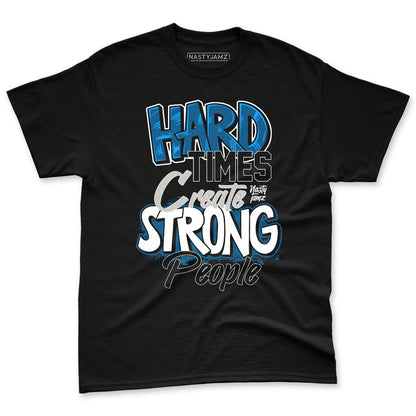 Industrial-Blue-4s-NastyJamz-Premium-T-Shirt-Match-Hard-Times