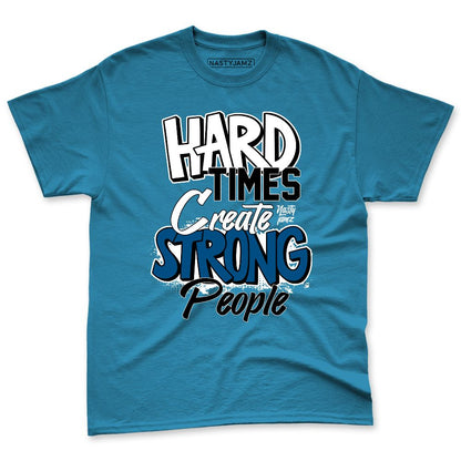 Industrial-Blue-4s-NastyJamz-Premium-T-Shirt-Match-Hard-Times