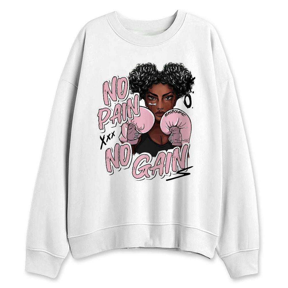 Medium-Soft-Pink-5s-NastyJamz-Sweatshirt-Match-PainGain-Boxing-Custom