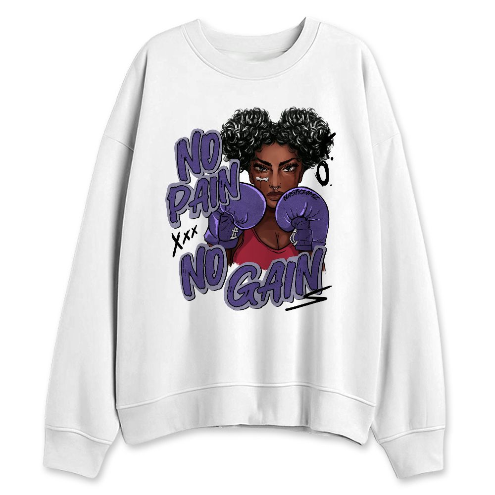 Dunk-Low-Plum-Purple-Red-NastyJamz-Sweatshirt-Match-PainGain-Boxing-Custom