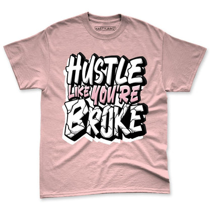 Medium-Soft-Pink-5s-NastyJamz-Premium-T-Shirt-Match-Hustle-Like-Broke