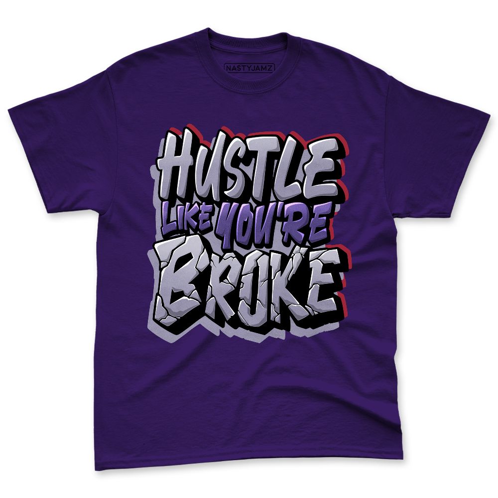 Dunk-Low-Plum-Purple-Red-NastyJamz-Premium-T-Shirt-Match-Hustle-Like-Broke