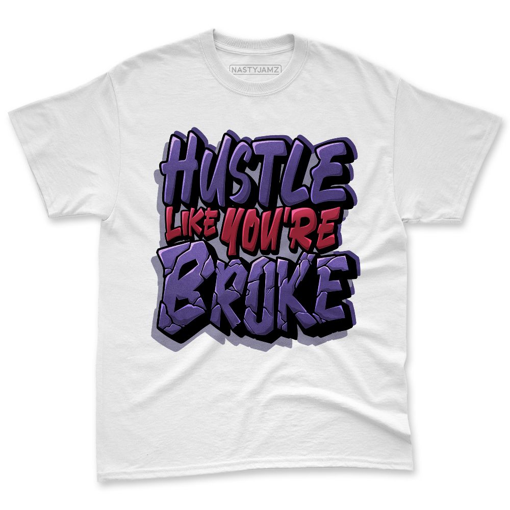 Dunk-Low-Plum-Purple-Red-NastyJamz-Premium-T-Shirt-Match-Hustle-Like-Broke