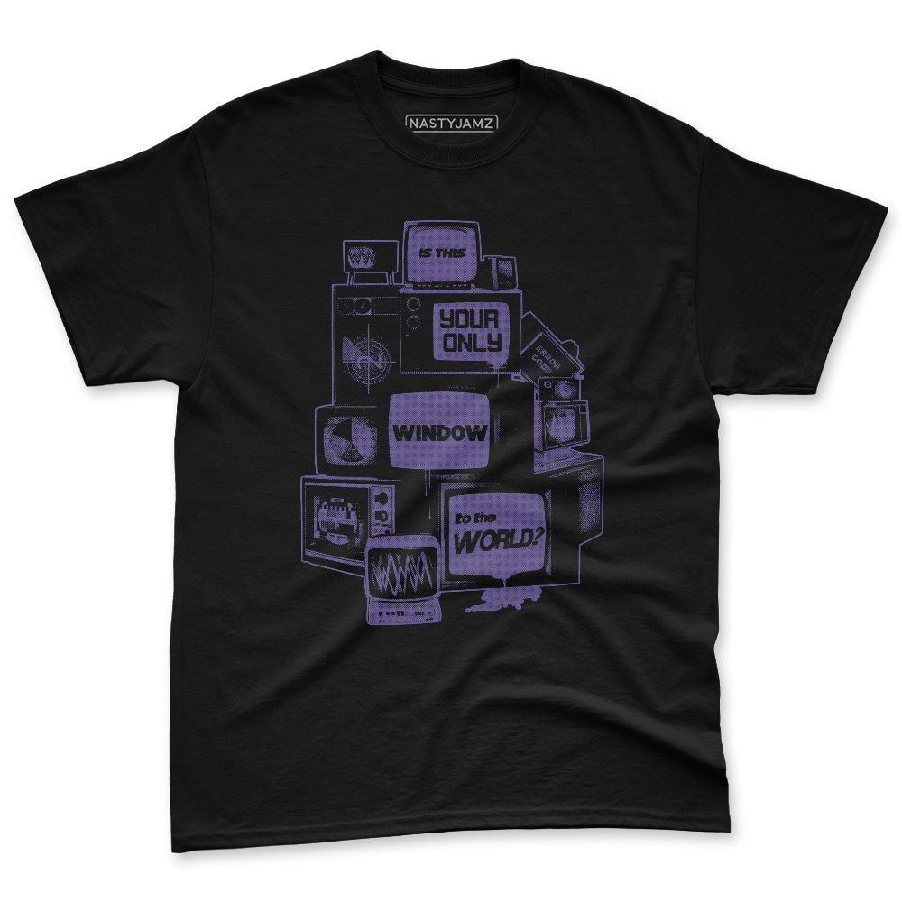 Dunk-Low-Plum-Purple-Red-NastyJamz-Premium-T-Shirt-Match-Television