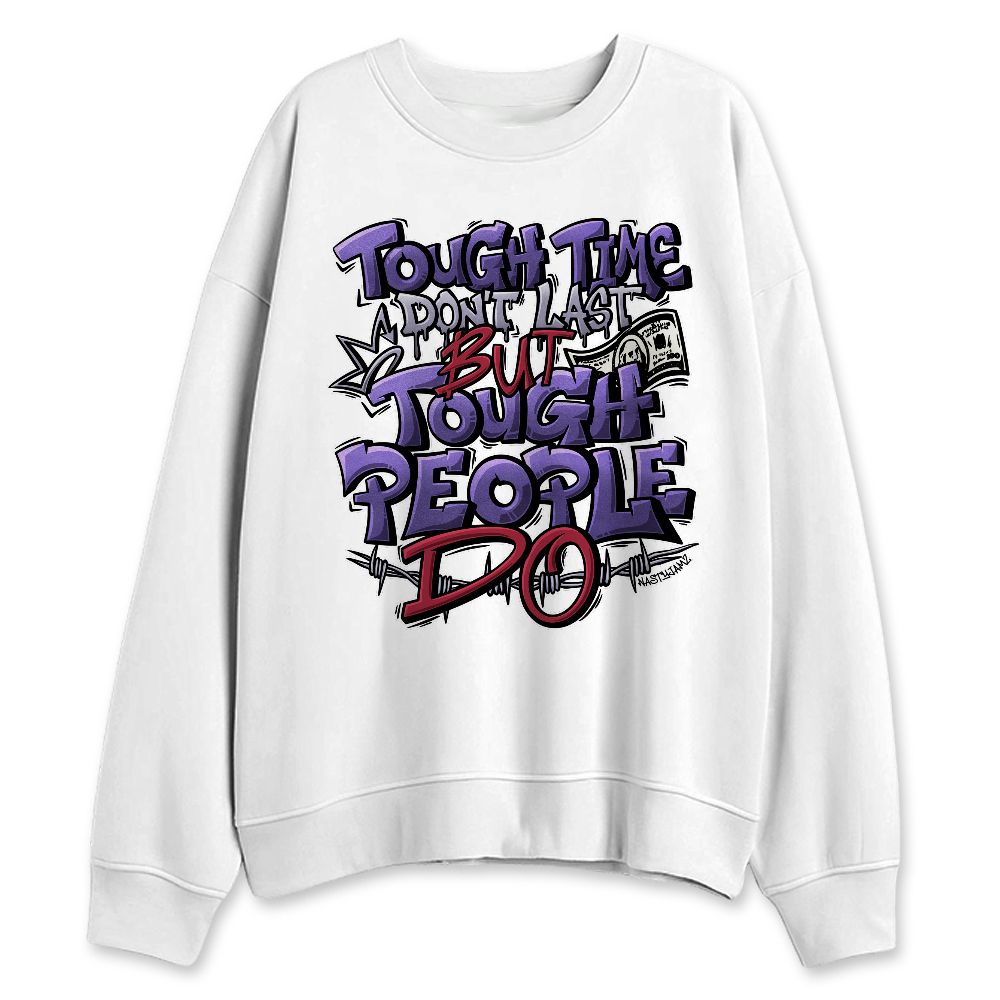 Dunk-Low-Plum-Purple-Red-NastyJamz-Sweatshirt-Match-Tough-People-Never-Fall