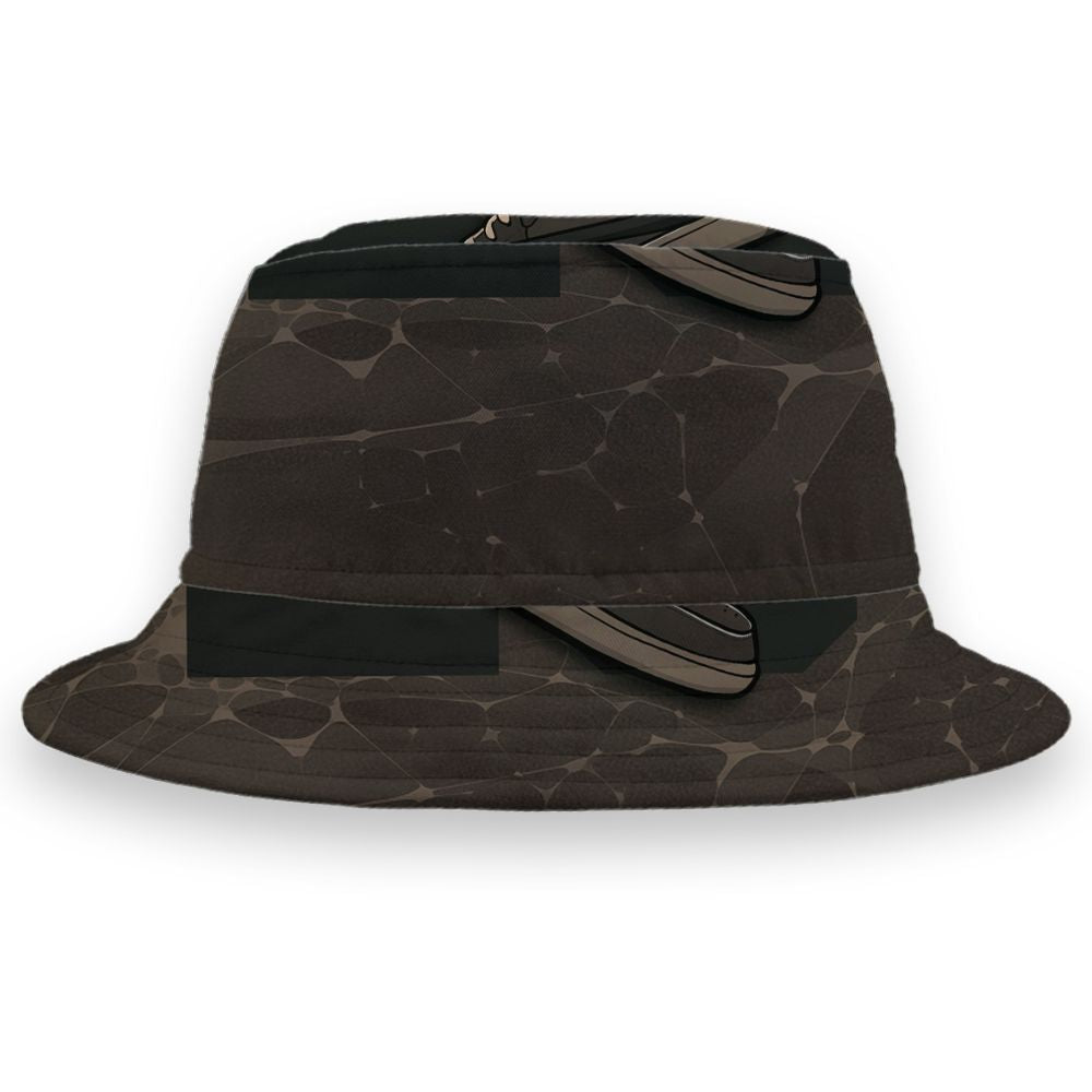 TVSC-Velvet-Brown-1s-NastyJamz-Bucket-Hat-Match-23-Sneaker-3D-All-Over-Print