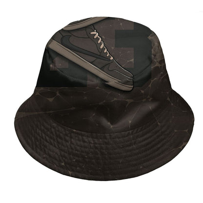 TVSC-Velvet-Brown-1s-NastyJamz-Bucket-Hat-Match-23-Sneaker-3D-All-Over-Print