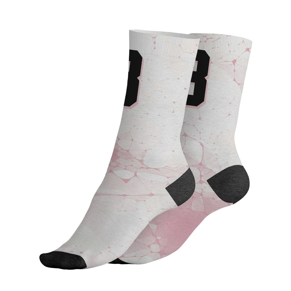 Medium-Soft-Pink-5s-NastyJamz-Socks-Match-23-Sneaker-All-Over-Print