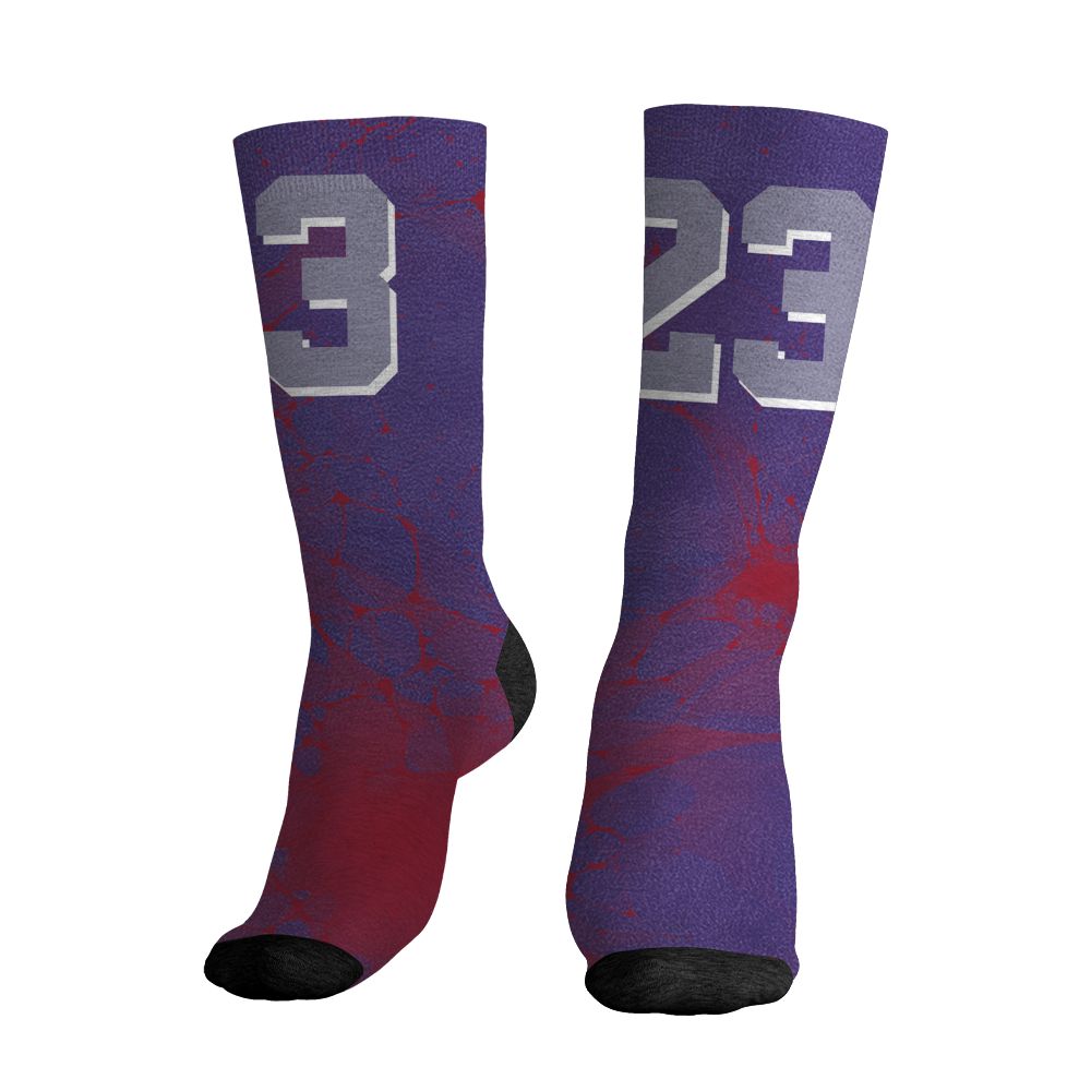 Dunk-Low-Plum-Purple-Red-NastyJamz-Socks-Match-23-Sneaker-All-Over-Print