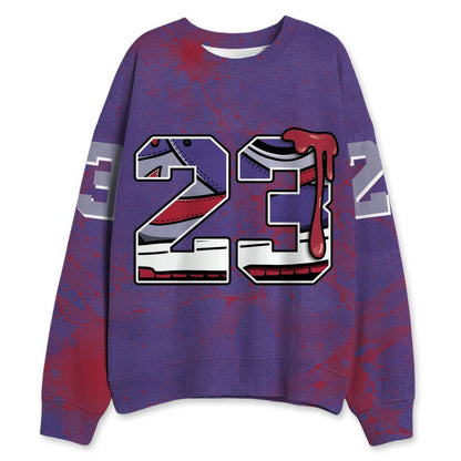 Dunk-Low-Plum-Purple-Red-NastyJamz-Sweatshirt-Match-23-Sneaker-All-Over-Print