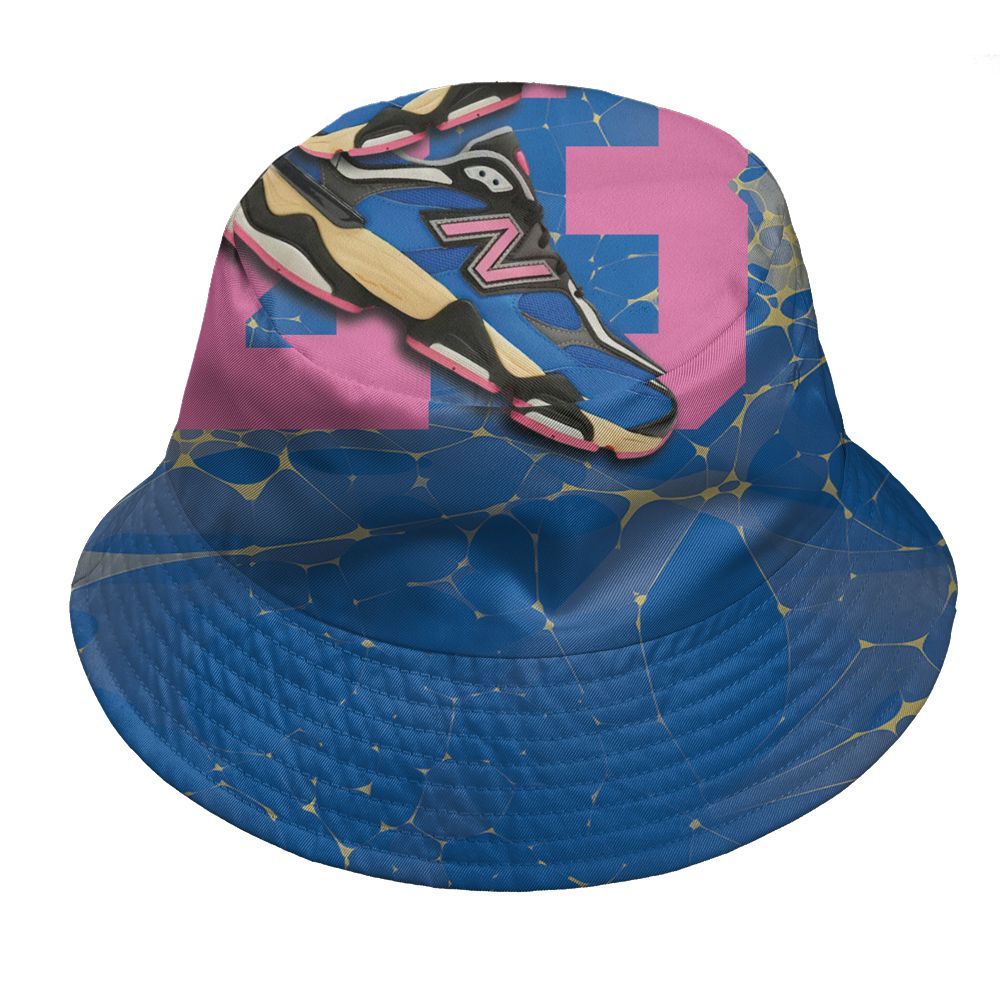 NBL-9060-Blue-Oasis-Real-Pink-NastyJamz-Bucket-Hat-Match-23-Sneaker-3D-All-Over-Print