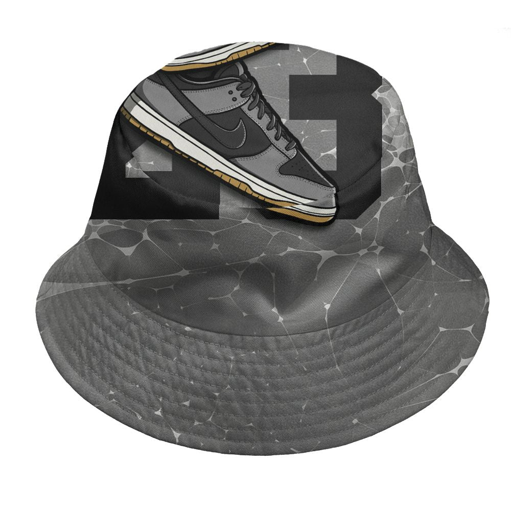 SB-Dunk-Dark-Smoke-Grey-NastyJamz-Bucket-Hat-Match-23-Sneaker-3D-All-Over-Print