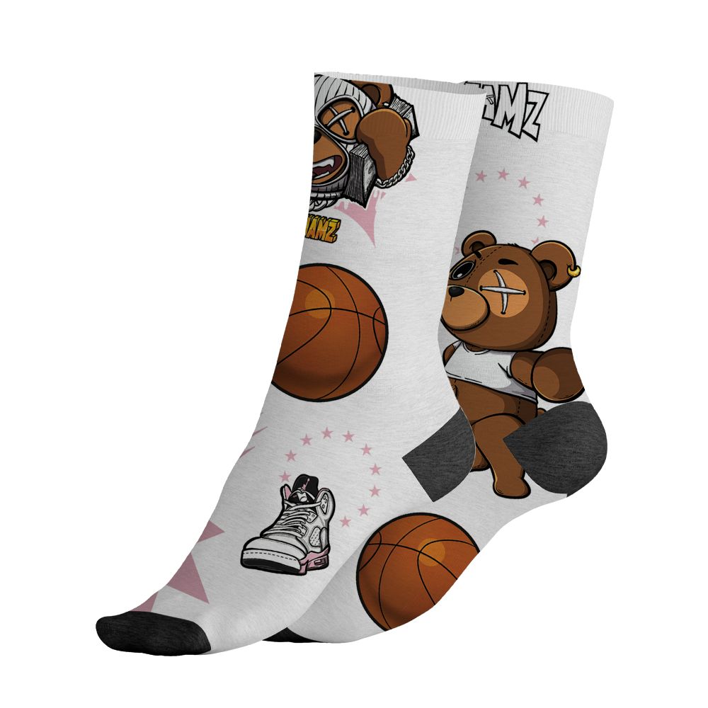 Medium-Soft-Pink-5s-NastyJamz-Socks-Match-BER-Icon-Wallpapers-All-Over-Print