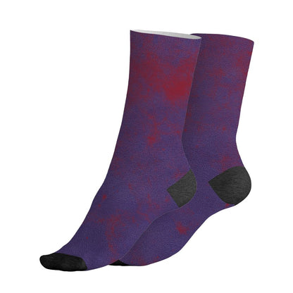 Dunk-Low-Plum-Purple-Red-NastyJamz-Socks-Match-Blowing-Money-Fast-Girl-All-Over-Print