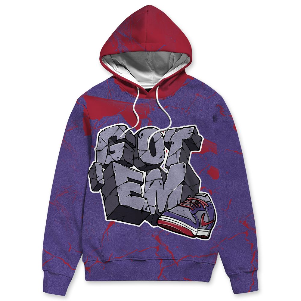 Dunk-Low-Plum-Purple-Red-NastyJamz-Hoodie-Match-Got-Em-All-Over-Print