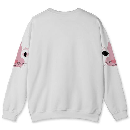 Medium-Soft-Pink-5s-NastyJamz-Sweatshirt-Match-Meow-All-Over-Print