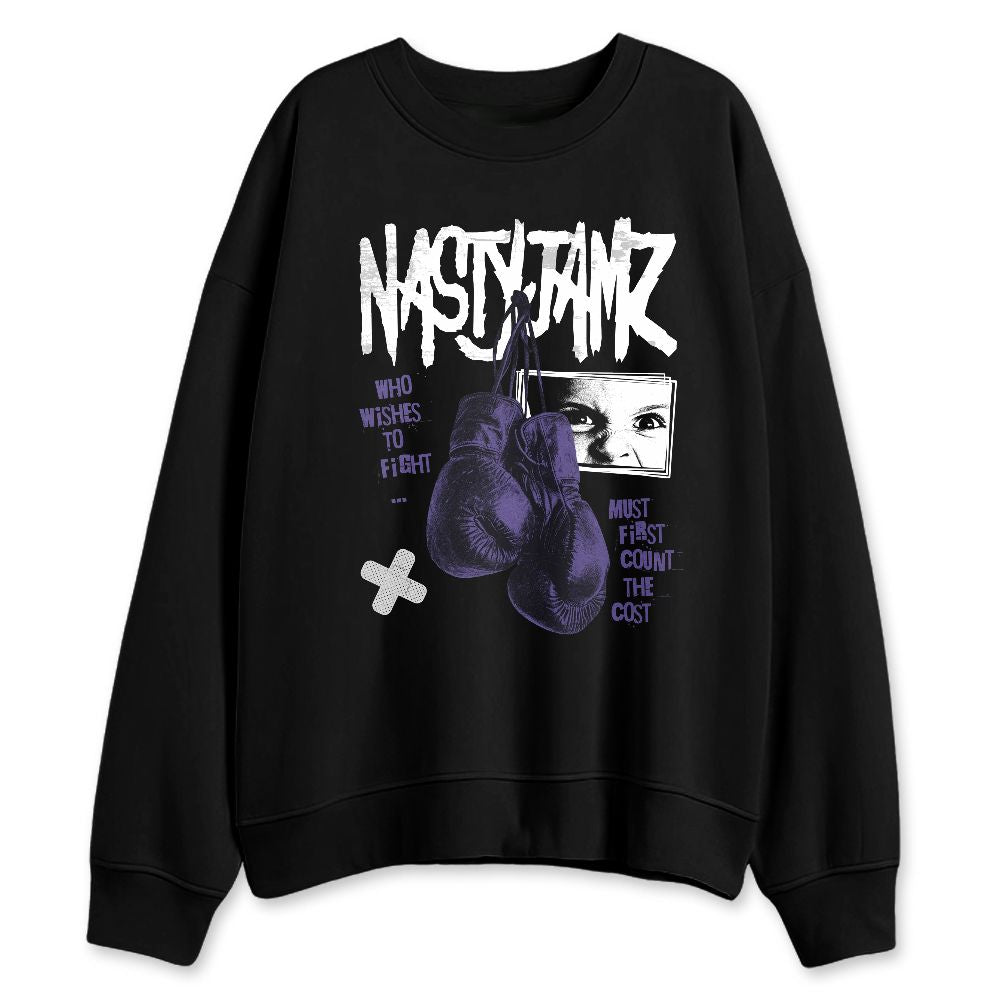 Dunk-Low-Plum-Purple-Red-NastyJamz-Sweatshirt-Match-Fight-Count-Cost