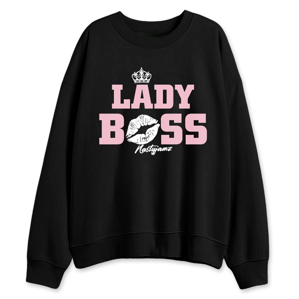 Medium-Soft-Pink-5s-NastyJamz-Sweatshirt-Match-Lady-Boss