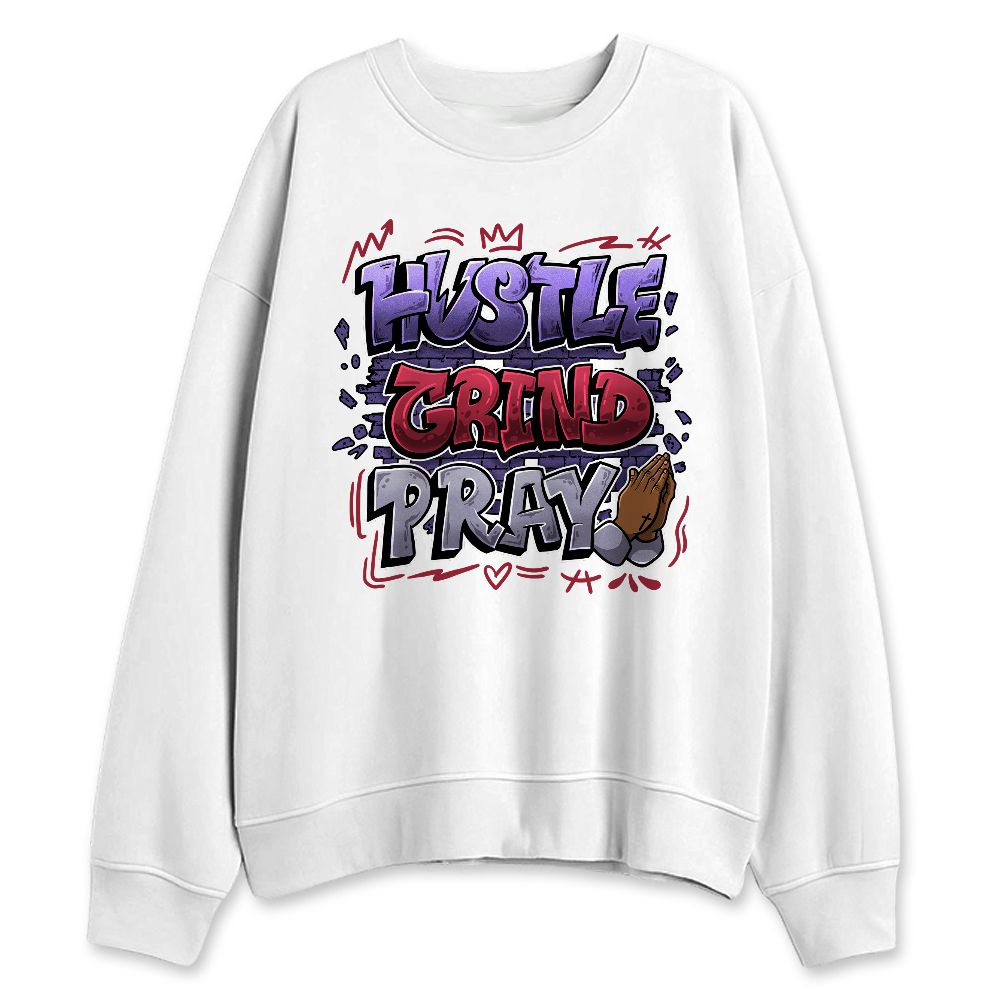 Dunk-Low-Plum-Purple-Red-NastyJamz-Sweatshirt-Match-Hustle-Grind-Pray