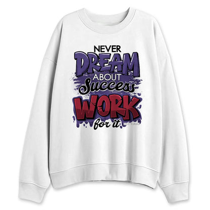 Dunk-Low-Plum-Purple-Red-NastyJamz-Sweatshirt-Match-Work-For-Dream