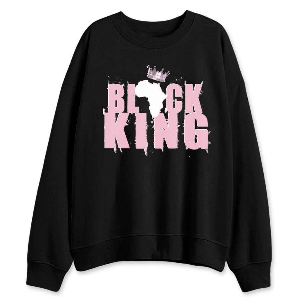 Medium-Soft-Pink-5s-NastyJamz-Sweatshirt-Match-Black-King-Crown