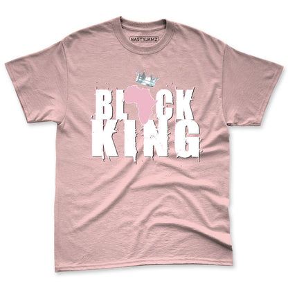 Medium-Soft-Pink-5s-NastyJamz-Premium-T-Shirt-Match-Black-King-Crown