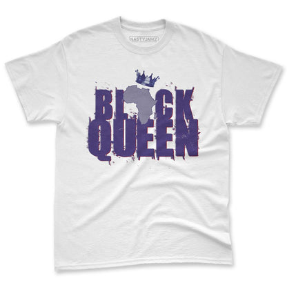 Dunk-Low-Plum-Purple-Red-NastyJamz-Premium-T-Shirt-Match-Black-Queen-Crown