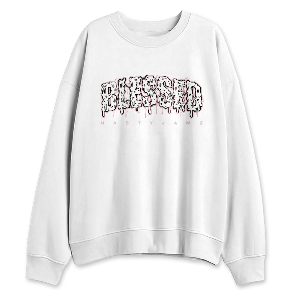 Medium-Soft-Pink-5s-NastyJamz-Sweatshirt-Match-Blessed-Text