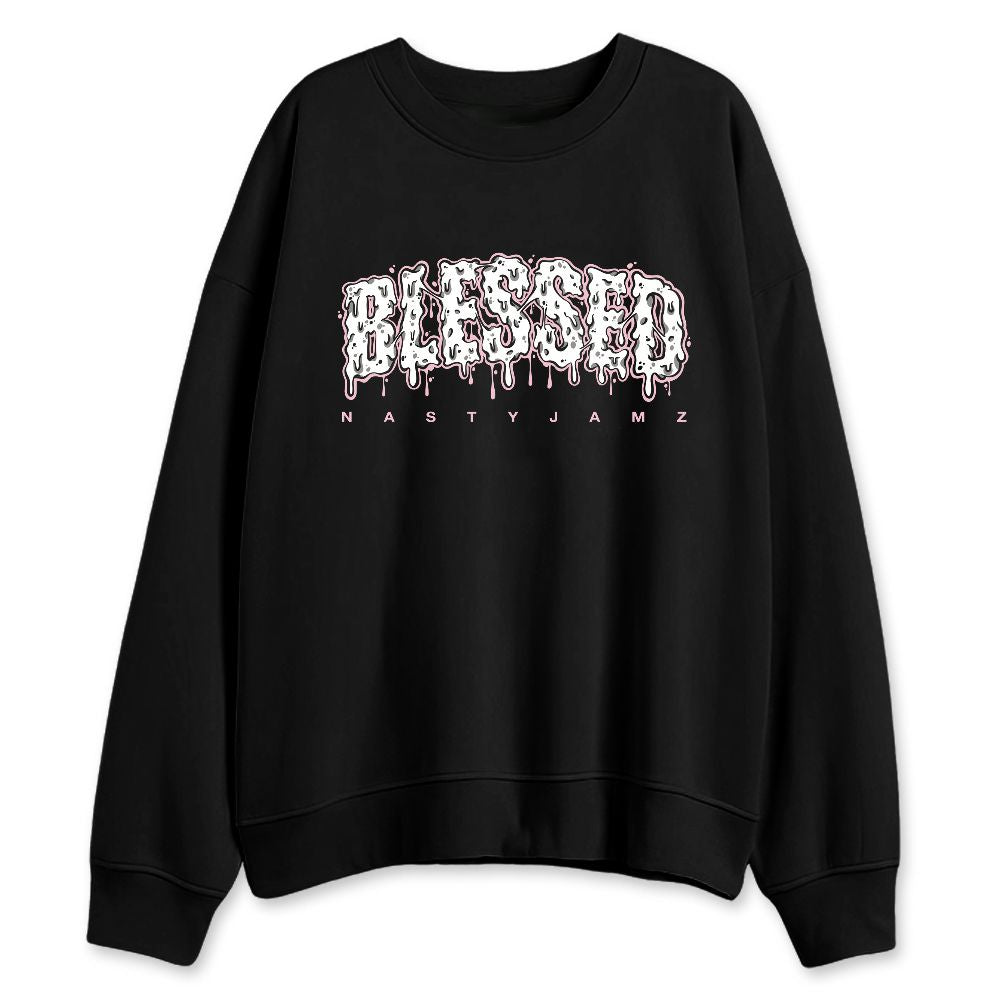 Medium-Soft-Pink-5s-NastyJamz-Sweatshirt-Match-Blessed-Text