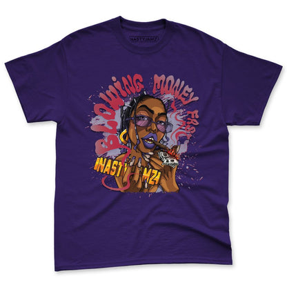 Dunk-Low-Plum-Purple-Red-NastyJamz-Premium-T-Shirt-Match-Blowing-Money-Fast-Girl