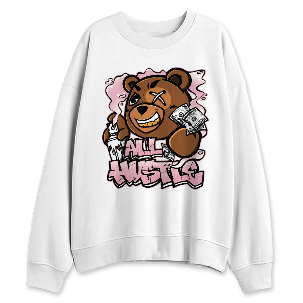 Medium-Soft-Pink-5s-NastyJamz-Sweatshirt-Match-BER-Hustle-All-Day