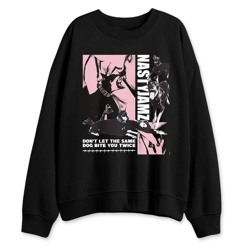 Medium-Soft-Pink-5s-NastyJamz-Sweatshirt-Match-Dont-Let-Dog-Bite