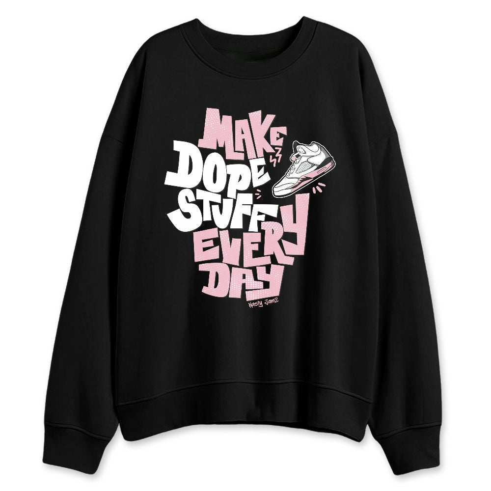 Medium-Soft-Pink-5s-NastyJamz-Sweatshirt-Match-Dope-Sneaker