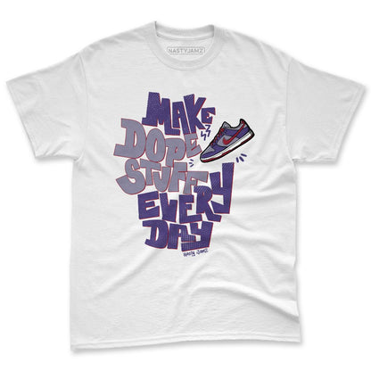 Dunk-Low-Plum-Purple-Red-NastyJamz-Premium-T-Shirt-Match-Dope-Sneaker