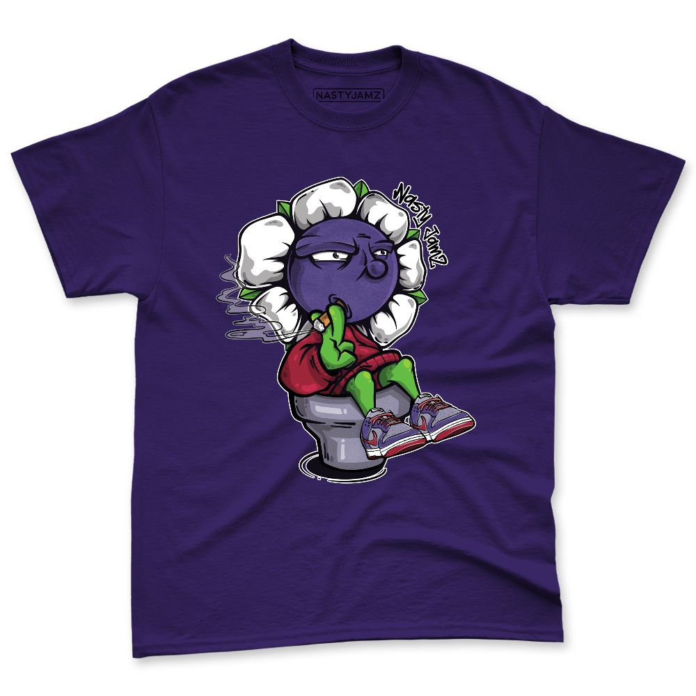 Dunk-Low-Plum-Purple-Red-NastyJamz-Premium-T-Shirt-Match-Rebel-Bloom