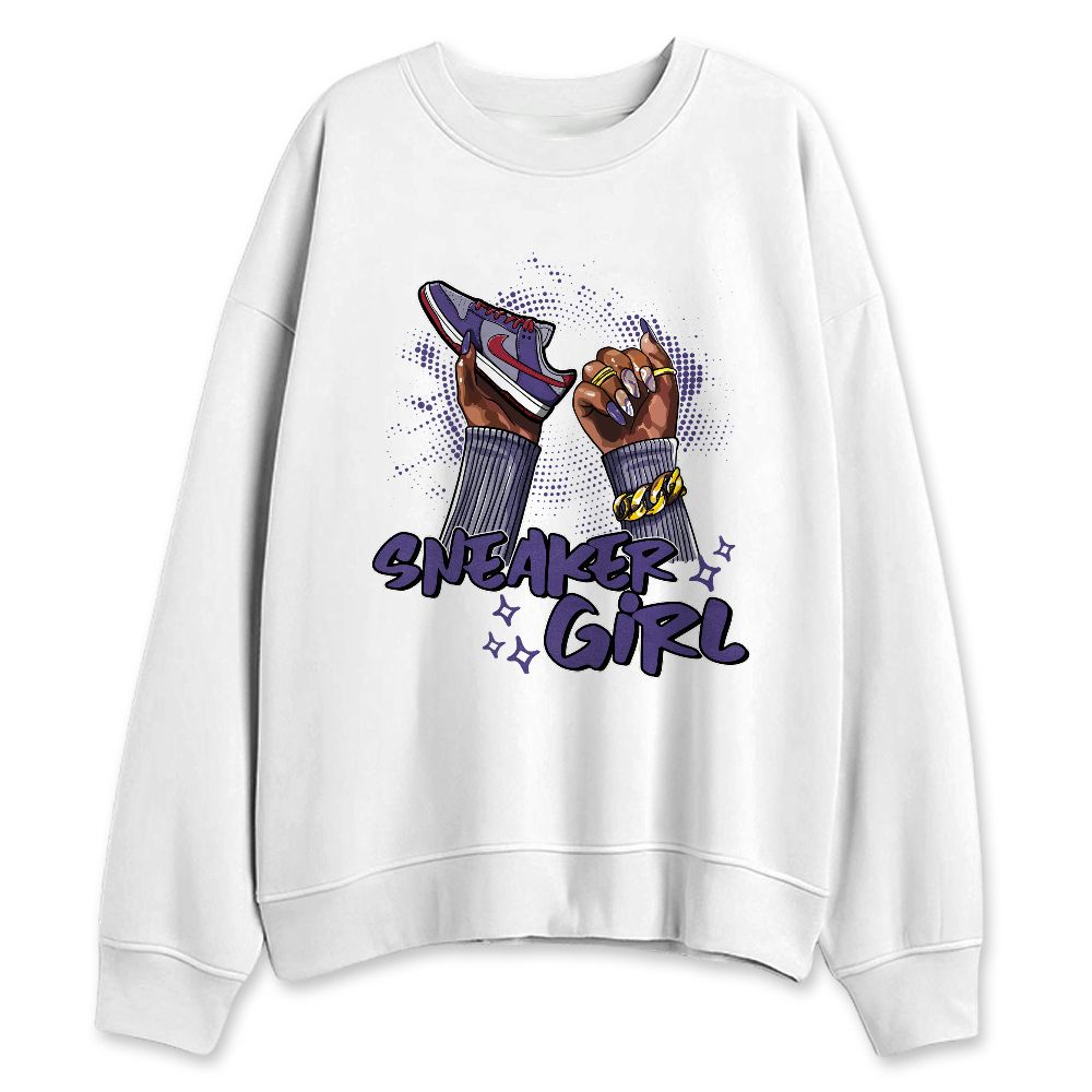 Dunk-Low-Plum-Purple-Red-NastyJamz-Sweatshirt-Match-Sneaker-Girl-Nail