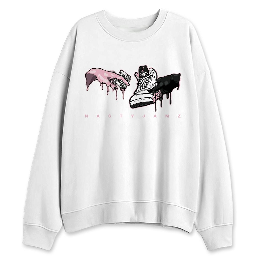 Medium-Soft-Pink-5s-NastyJamz-Sweatshirt-Match-Take-My-Money-Sneaker