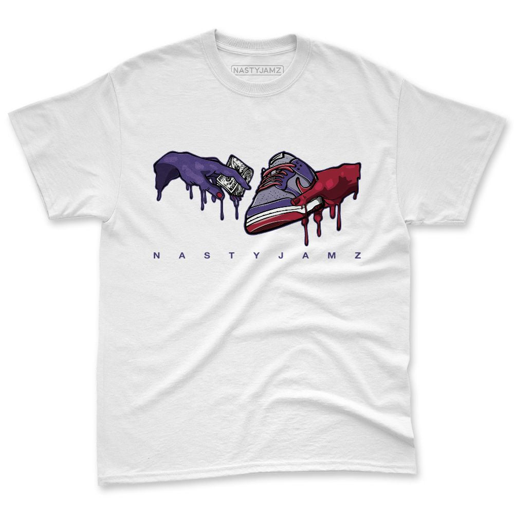 Dunk-Low-Plum-Purple-Red-NastyJamz-Premium-T-Shirt-Match-Take-My-Money-Sneaker