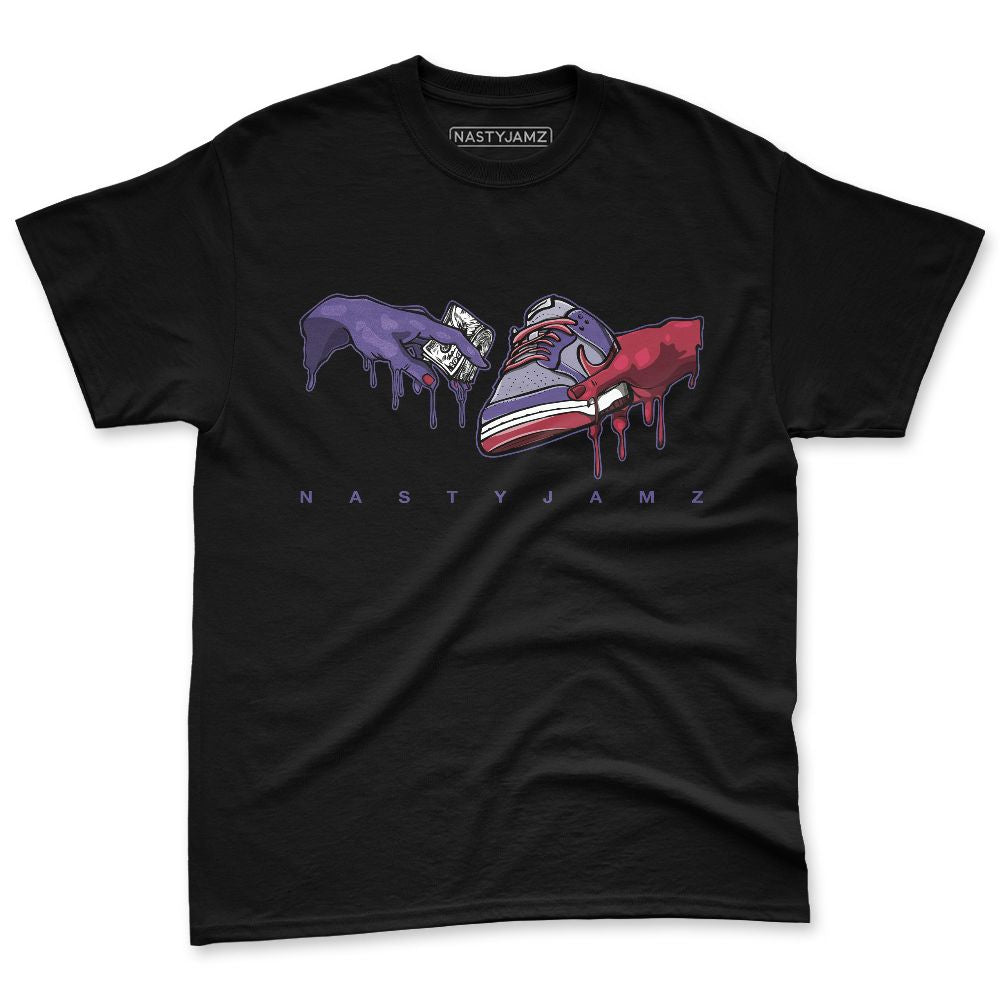 Dunk-Low-Plum-Purple-Red-NastyJamz-Premium-T-Shirt-Match-Take-My-Money-Sneaker