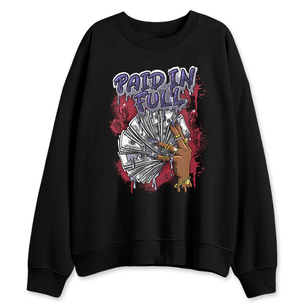 Dunk-Low-Plum-Purple-Red-NastyJamz-Sweatshirt-Match-Paid-In-Full