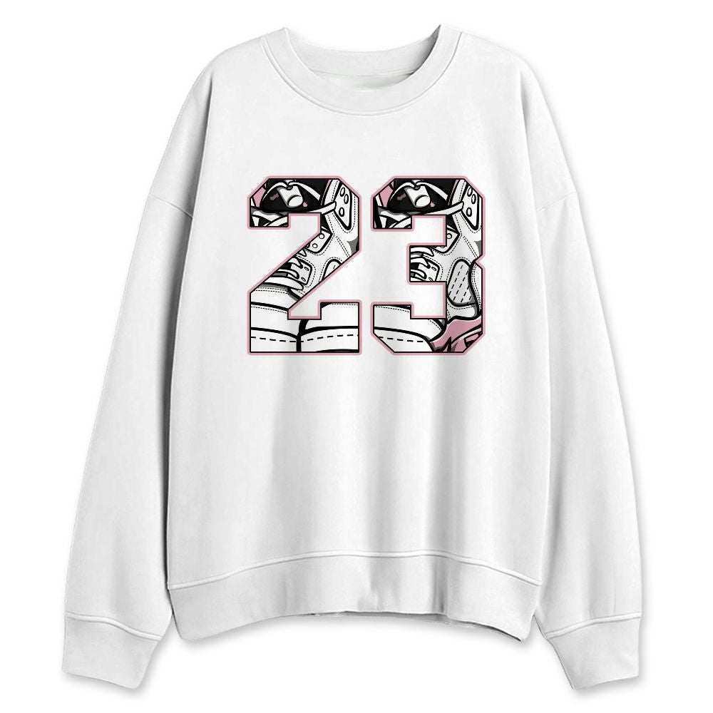 Medium-Soft-Pink-5s-NastyJamz-Sweatshirt-Match-Number-23-HD5