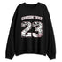 Medium-Soft-Pink-5s-NastyJamz-Sweatshirt-Match-Number-23-HD5-Custom-Text