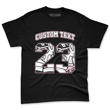 Medium-Soft-Pink-5s-NastyJamz-Premium-T-Shirt-Match-Number-23-HD5-Custom-Text