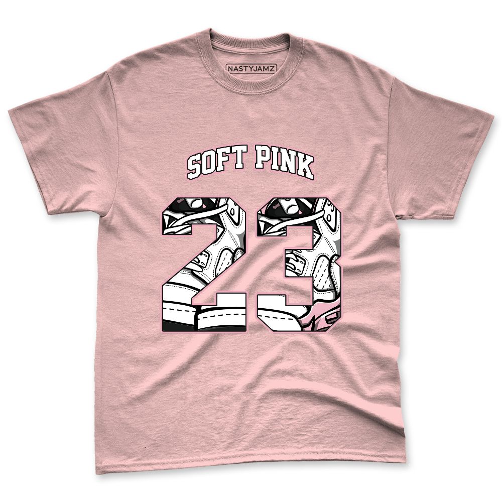 Medium-Soft-Pink-5s-NastyJamz-Premium-T-Shirt-Match-Number-23-HD5-Name